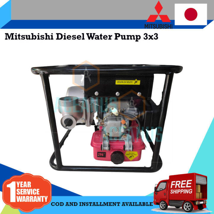 Mitsubishi Diesel Water Pump 3x3 | Lazada PH