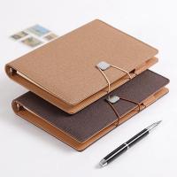 Business Hardcover High-grade Meeting Notebook Spiral 6 Holes Diary Planner Agenda Thicken Filofax A5 Personal Diary Notebook
