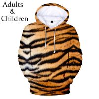 Sudadera con capucha Popular para hombre y mujer, suéter con textura de Animal 3D para niño y niña, suéter informal cómodo, tops de otoño, 2020