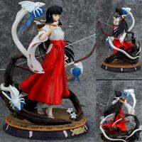 Inuyasha รูป Sesshomaru Inuyasha Kikyo GK รูปปั้น Kikyō PVC ตัวเลขการกระทำของเล่นคอลเลกชันของเล่นสำหรับวันเกิด Gift888