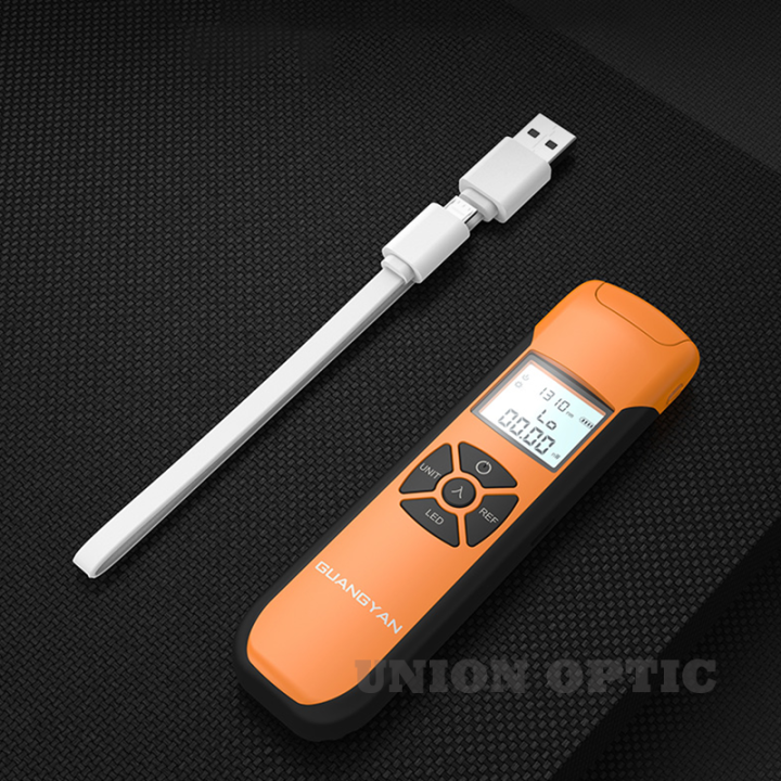 g10ไฟเบอร์ออปติก-power-meter-optical-tester-เครื่องมือทดสอบสายเคเบิลเครือข่าย-opm-ไฟ-led-vfl-usb-charging