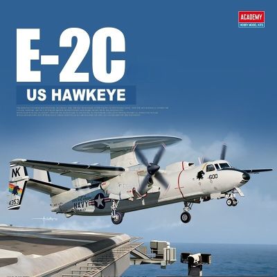 เครื่องบินจำลอง12623สถาบัน1/144 E-2C สำหรับเหยี่ยว VAW-113หุ่นประกอบอินทรีดำสำหรับของเล่น DIY ฮอยโมเดล