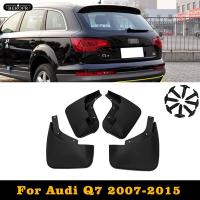 แผ่นบังโคลนรถยนต์ด้านหน้าด้านหลังสำหรับ Audi Q7 2007 2008 2009 2010 2011 2012 2013 2014 2015บังโคลนแผ่นกันโคลนล้อรถยนต์