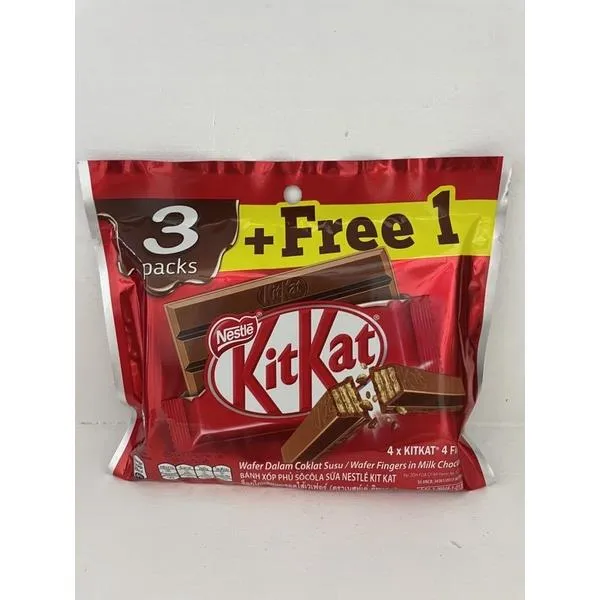 Kitkat 4 Fingers 3 1 Promo Pack | Lazada PH