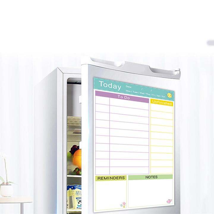 Fridge Refrigerator Freezer Weekly Monthly Dry Erase