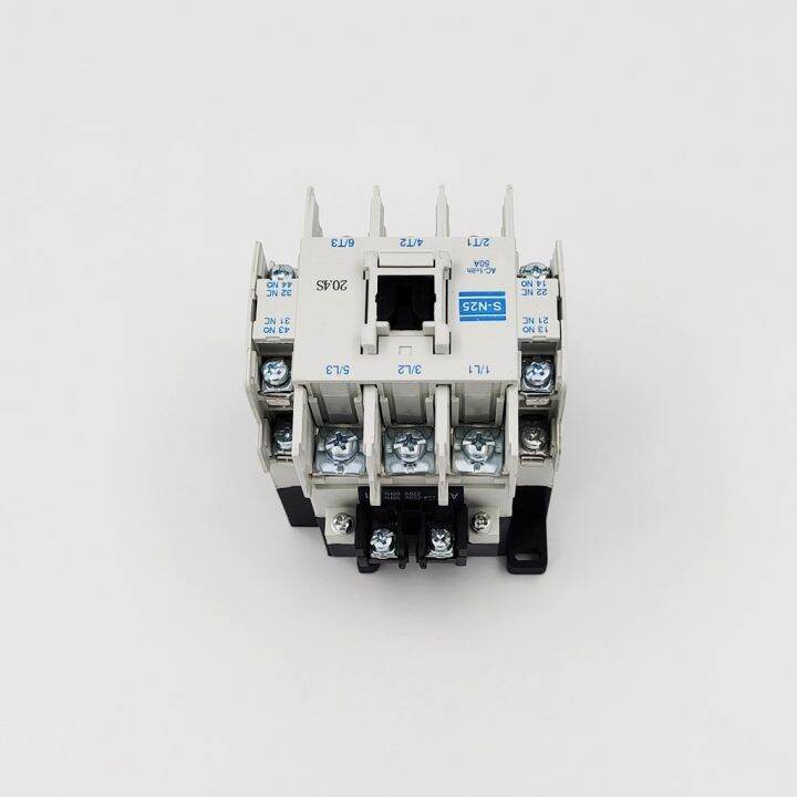 s-n25-แมกเนติก-คอนแทกเตอร์-กระแสac-1-ith-50a-คอนแทกช่วย-2no-2nc-แรงดันไฟฟ้า-coil-ac24v-ac110v-ac220v-ac380v-50-60hz-สินค้าคุณภาพพร้อมส่ง