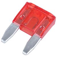 180PCS 10A 10A Auto Mini Blade Fuses Red for Car