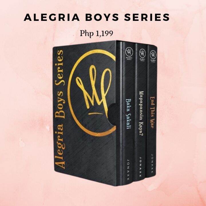 Jonaxx Books Alegria Boys Series Box Set Lazada PH