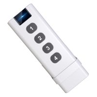 TUYA ZigBee Smart House Wireless Scene Switch 4 Gang Remote Portable Tuya Zigbee Hub Required to Control Device