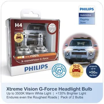 Philips H7 X-Tremevision Headlight, Pack of 2