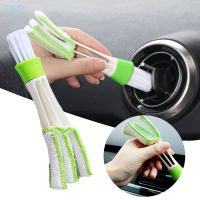 WaterWheel Double Head Car Air-Condition Cleaning Brush Multi-Purpose Durable Cleaning Brush For Plastic Shutter Airs Vent