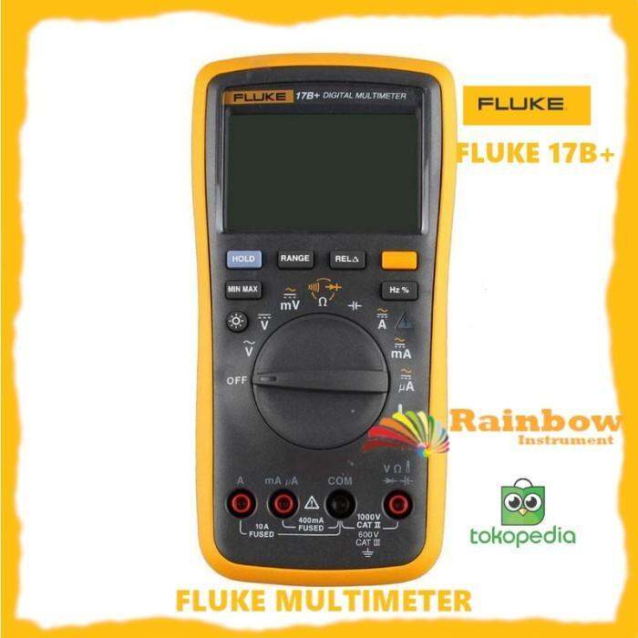 MULTITESTER FLUKE 17B+ / DIGITAL MULTIMETER FLUKE LINEST Lazada