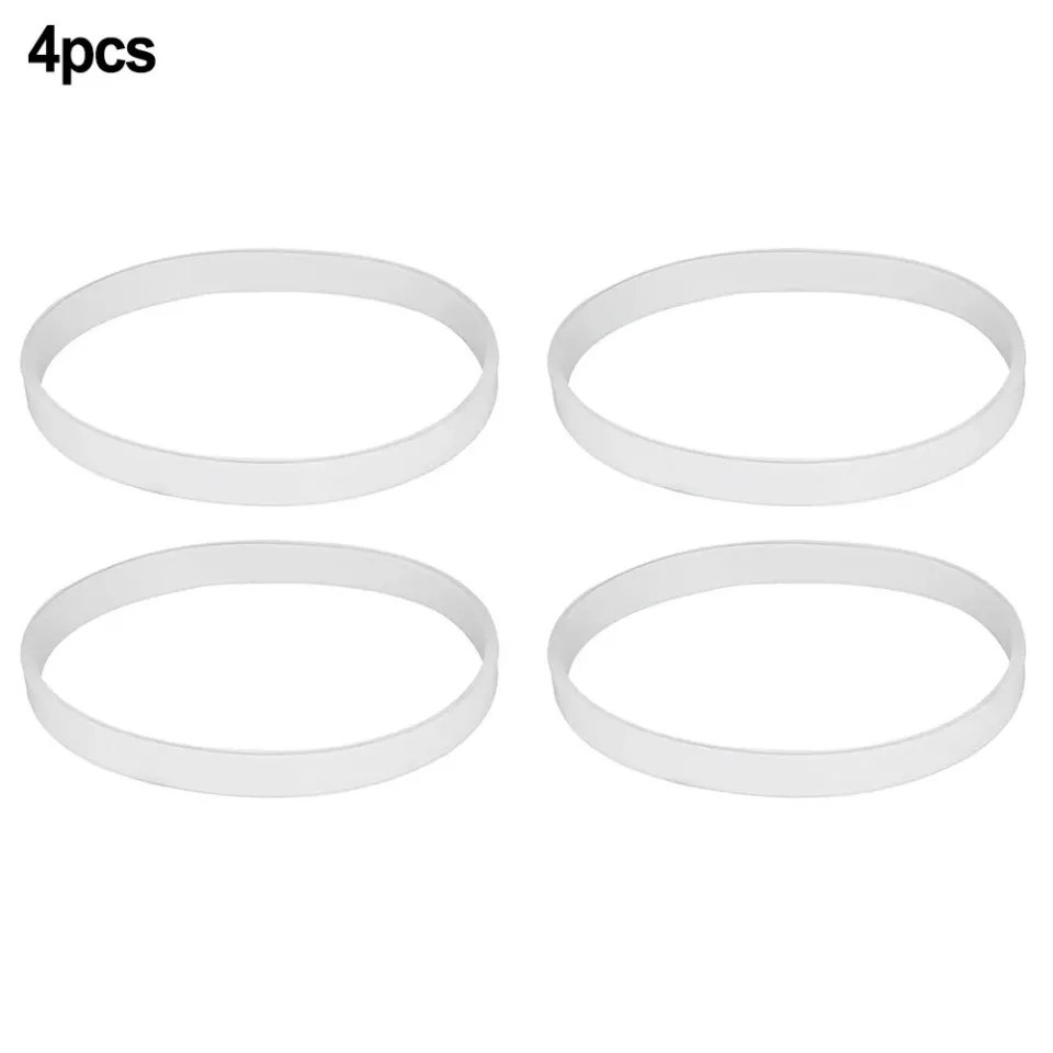 5 Pack Rubber Gaskets Replacement Seal White O-Ring for Nutri