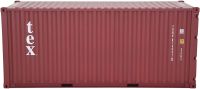 1:20 TEX Shipping Container Model Abs Resin &amp; Wood Toy Home Decoration Gift