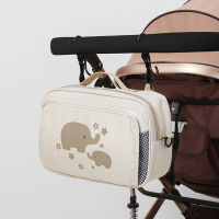 Cartoon Stroller Bag Pram Nappy Diaper Organizer Baby Carriage Buggy Accessories Stroller Cup Holder Caddy Storage Mom Bags