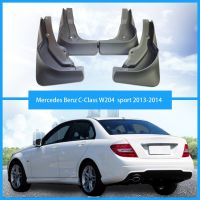 สำหรับ Mercedes Benz C-Class บังโคลนรถสปอร์ต W204 Benz C-Class บังโคลนรถ Benz W204สปอร์ตอุปกรณ์เสริมรถยนต์แผ่นบังโคลน2013-2014