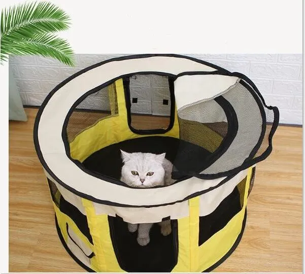 Portable Foldable Pet playpen delivery room Exercise Pen Kennel Carrying  Case for Larges Dogs Small Puppies Cats IndoorOutdoor Use Water Resistant  big space pet delivery room | Lazada Singapore