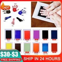 Baby Hands And Feet Inkpad for Newborn Baby Non-toxic No contact With Ink Washing Free Clear Printing Long-term Preservation2023