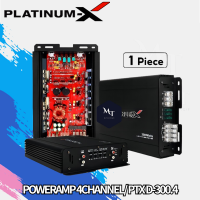 PLATINUM-X เพาเวอร์แอมป์ D-300.4 เครื่องเสียงรถยนต์  พาวเวอร์แอมป์ แอม FULL RANGE CLASS D 4CH เพาเวอร์รถยนต์ MT