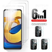 For Xiaomi Poco M4 Pro 5G NFC Glass 1-To-6 Camera Glass Poko Pocco Little M4Pro M 4 Pro 4Pro 4G Phone Screen Protectors Film