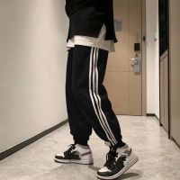 Spring Autumn Sports Pants Men Jogging Fitness Sweatpants Baggy Jogger Casual Trousers Streetwear Plus Size