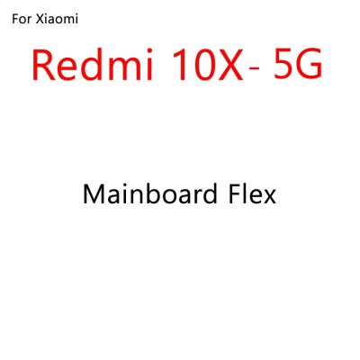 10ชิ้น/ล็อตสายเมนบอร์ดโค้งหลักสำหรับ Xiaomi Redmi Note 10 11S Pro 4G 11S 5G 11 Pro เมนบอร์ดเฟล็กซ์ริบบอนแสดงผล LCD