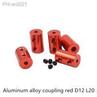 LINK CNC Aluminum Alloy Coupling diameter 12mm length 20 3D Printers Parts Flexible Shaft Coupler Screw Part For Stepper Motor