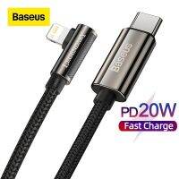 Baseus สายชาร์จเร็ว 20W Pd Type-C To Ip สําหรับ Iphone 12 11 ที่ชาร์จอย่างรวดเร็วสําหรับ Pad 8 สายชารจ