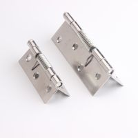 Stainless Steel Spring Hinge Automatic Closing Return Hinge Leaf Rebound Small Hinge 1 Inch 1.5 Inch 2 Inch 3 Inch 4 Inch