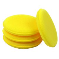 10Pcs Car Accessories Washing Tools Soft Microfiber Car Wax Applicator Pad Polishing Sponge for Apply and Remove Wax Auto Care