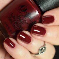 OPI Infinite Shine - Gingers Revenge (HR K11) ยาทาเล็บ สีแดงเลือดนกอมน้ำตาล สุดหรูค่าาา แท้ 100%