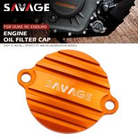 Newprodectscoming Engine Oil Filter Cap For DUKE 690 390 790 200 250 RC 640 LC4 Supermoto Enduro SMC SMC R Motorcycle Accessories CNC Orange Cover