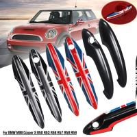 สำหรับ MINI Cooper S JCW CLUBMAN COUNTRYMAN R50 R53 R55 R56 R57 R58 R59 R60 R61ประตูด้านนอกจับฝาครอบตกแต่งรถยนต์ Essories