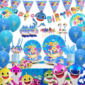 Ocean Theme Party Decoration Octopus Fish Shark Foil Balloon Boy Birthday  Party Baby Shower Supplies Balloon Garland Arch Kit - AliExpress