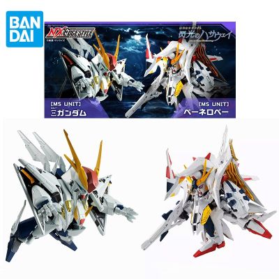 Bandai NX EDGE STYLE RX-105 XI Gundam Action Figures RX-104Ff Penelope Hathaways Flash Anime Figure Toys For Boy Childrens Gift