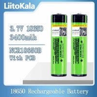 【Versatile】 Hot Original 18650 3400 Mah NCR18650B 3.7 V 3400 Mah 18650แบตเตอรี่ลิเธียมแบบชาร์จไฟได้สำหรับไฟฉาย