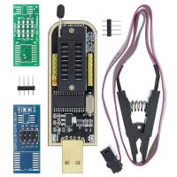 CH341A/CH341B 24 25ชุดไบออสแฟลช EEPROM USB โปรแกรมเมอร์โมดูล SOIC8ที่หนีบทดสอบ SOP8สำหรับ93CXX EEPROM/25CXX/24CXX ของตกแต่งงานปาร์ตี้