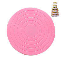 Turntable Cake Plate Anti-skid Round Cookie Stand Rotating Table Dessert Decorating Pan DIY Biscuit Baking Tools Kitchen Gadgets