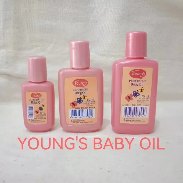 YOUNG'S perfum baby oil massage newborn Personal Care Lazada PH