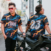 2023 NEW Choii Flame Retro Edition brand new T-shirt