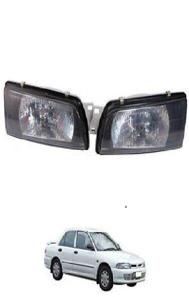 MITSUBISHI LANCER ITLOG HOTDOG SMOKED HEADLIGHT HEADLAMP 1993-1996 ...