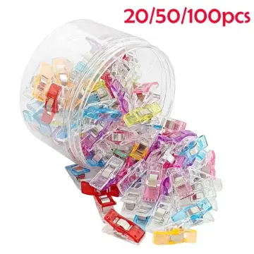 10/20/50Pcs Multipurpose Sewing Clips Colorful Plastic Clips Fabric Clamps  Patchwork Craft Clips Clothing Clips Quilting Clip