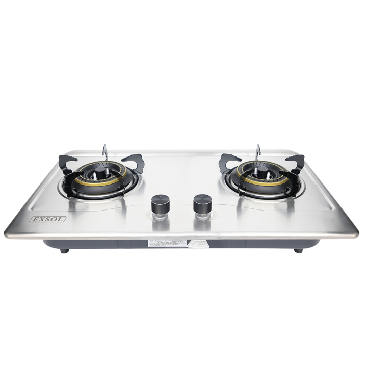 electric and gas stove top