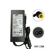 Compatible 14V 1.78A LED Charger 6.5 * 4.4 มม. สำหรับ Samsung LCD Desktop Computer Display Power Adapter