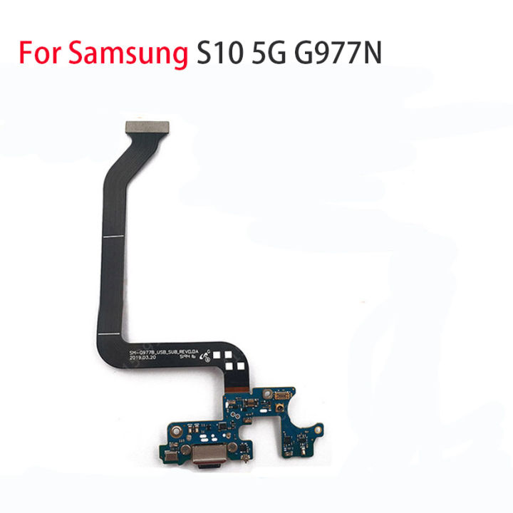 cyy-สำหรับ-samsung-galaxy-s5-s6ขอบ-s7-s9-s8บวกกับ-s10-5g-lite-g920f-g925f-g928f-g930f-g935f-สายเคเบิลสำหรับเปลี่ยนบอร์ดเฟล็กซ์-g950f-g960f-g770-g977-g977n-usb-ชาร์จสายแพขั้วต่อการชาร์จอะไหล่