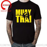 Funny Muay Thai Thailand Boxer T Shirt Geek Custom T-Shirt Awesome Cotton Muai Thai Train Kickboxing T-Shirt For Men