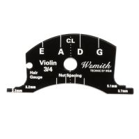 WSMITH TECHNIC BY W&amp;M Violin Bridges Multifunctional Mold Template Bridges Repair Reference Tool Fingerboard Scraper Making Tool