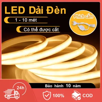 Ra mắt sản phẩm ĐÈN LED màu CỰC TÍM phản quang led dây 5050 UV 12v GIÁ RẺ