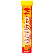 Vitamin c sủi myvita vị cam, vị chanh tube 20 viên thumbnail