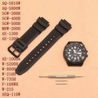 ⌚❁✴ Resin Rubber Replacement Casio Strap AQS-810 AEQ-110 AE-1200 Watch Strap Male SGW400